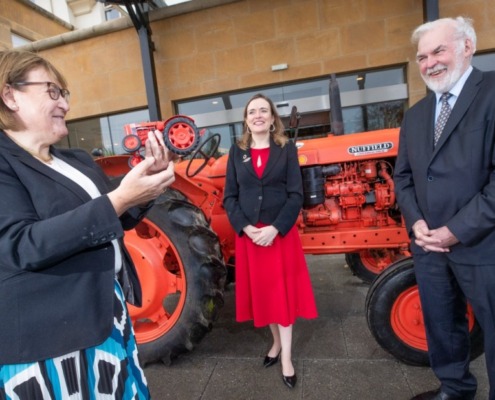 Speakers Anne Randles and Tom Arnold pictured with Karen Brosan Chairperson Nuffield Ireland