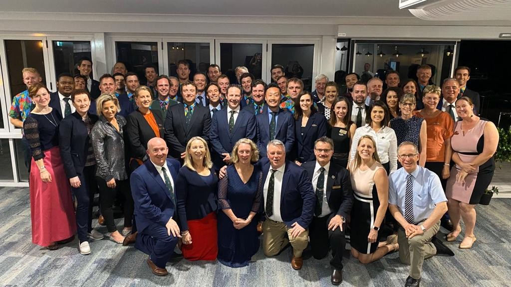 Attendees at the March 2020 Nuffield International Contemporary Scholars Conference in Brisbane, the last in-person Nuffield gathering since the outbreak of the COVID pandemic
