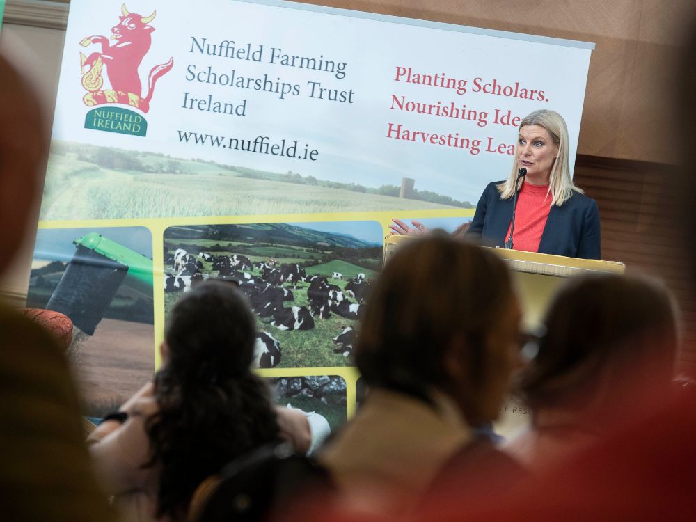 Minister Pippa Hackett at Nuffield Conference 2023
